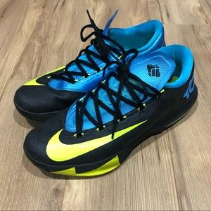 Nike Mens KD 6 VI Away 2 599424-010 Multicolor